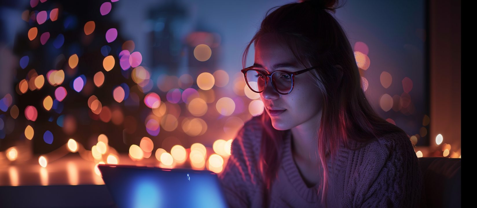 kvinna med vpn