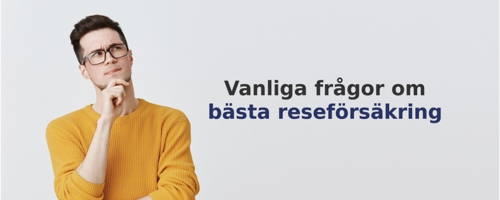 vanliga frågor om Reseförsäkring